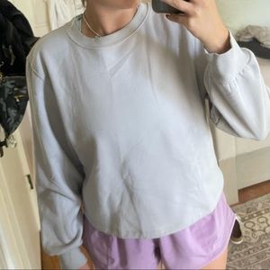 ZARA cropped great sweatshirt